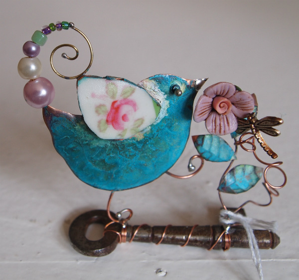 Small Bird on Key