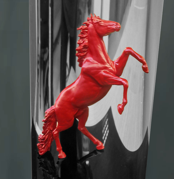 Ascending Horse Rosso