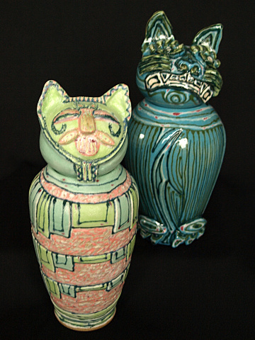 Conopic Cat Jars 