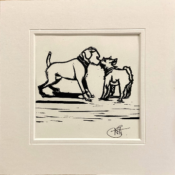 Boxer Meets Schnautzer