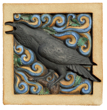 Raven Shouting at the Wind