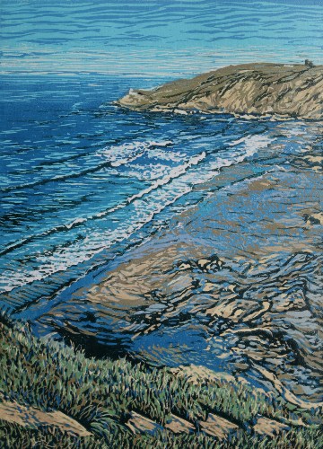 Walking Down to Trebarwith Strand 