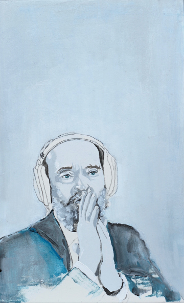 Avro Pärt Listening to His Own Music