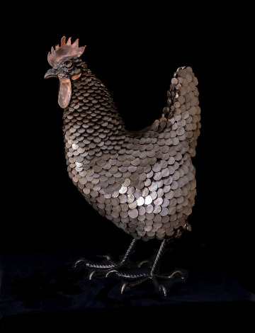 Plymouth Rock Cockerel