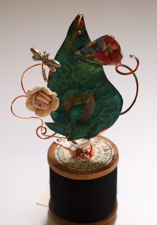 Small Mouse on Cotton Reel