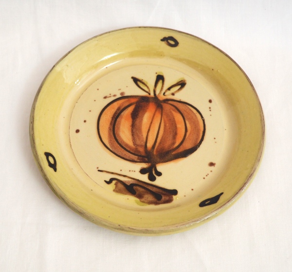 Side Plate Pumpkin