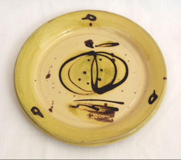 Side Plate Apple