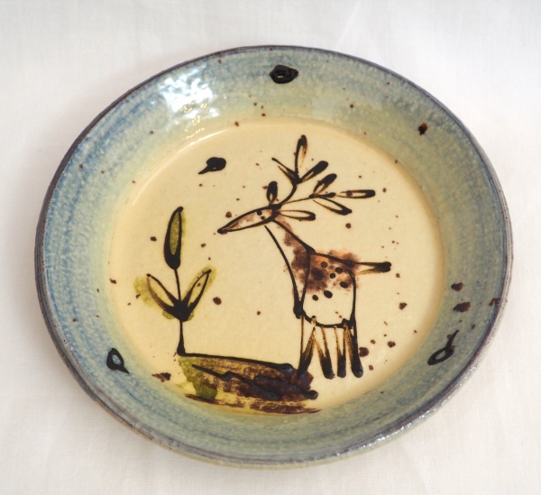 Lunch Plate Deer