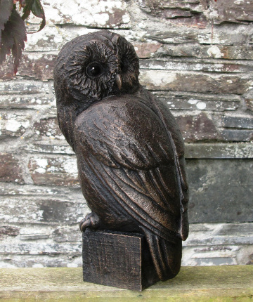 Owl on Plinth 