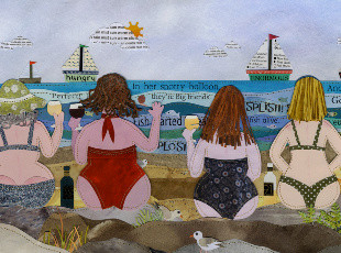 Paintings at Delamore Arts Exhibition