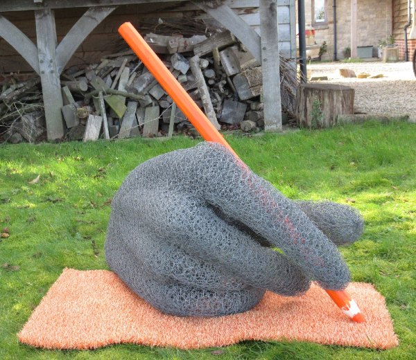 Colouring the Grass Orange...