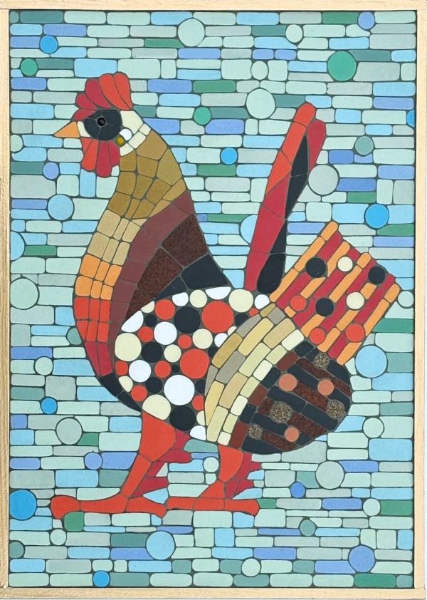 Polka Dot Rooster