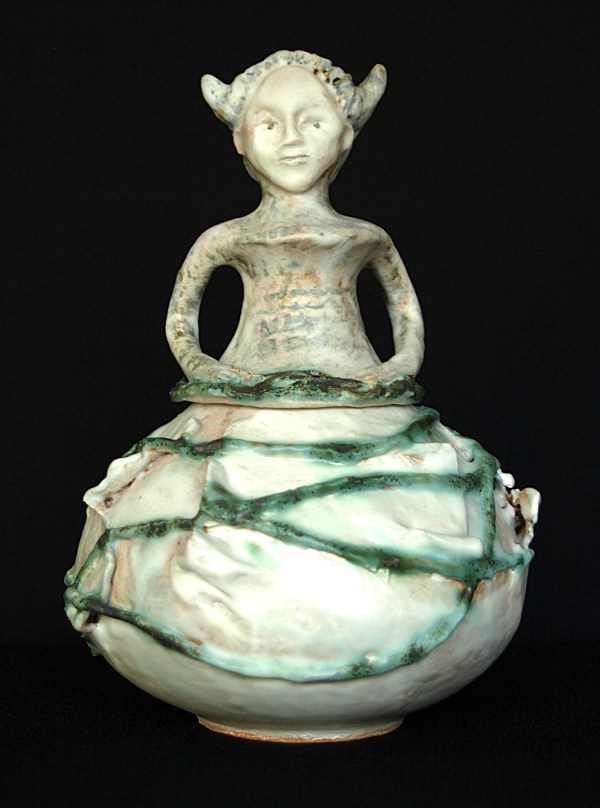 Female Deity Jar