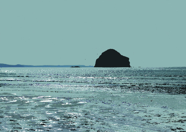 Gull Rock Trebarwith Strand 