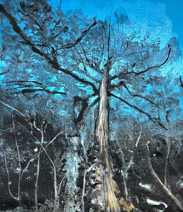 Dusk III Ash Dieback V Stump #264