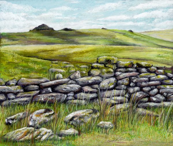 Looking Towards Longaford Tor, Dartmoor