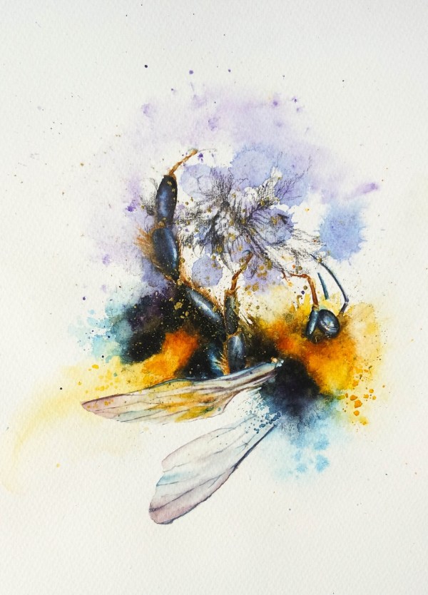 Lavender Bee