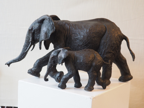 Elephant and Calf
