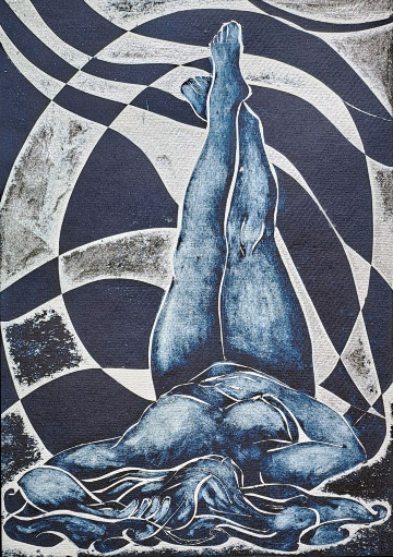 Venus Puts Her Feet Up