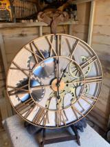 Hand Carved Pocket Watch