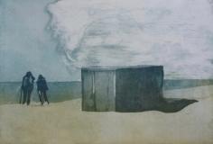 Birdwatchers at Dungeness