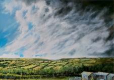 Storm Passing over Kit Hill